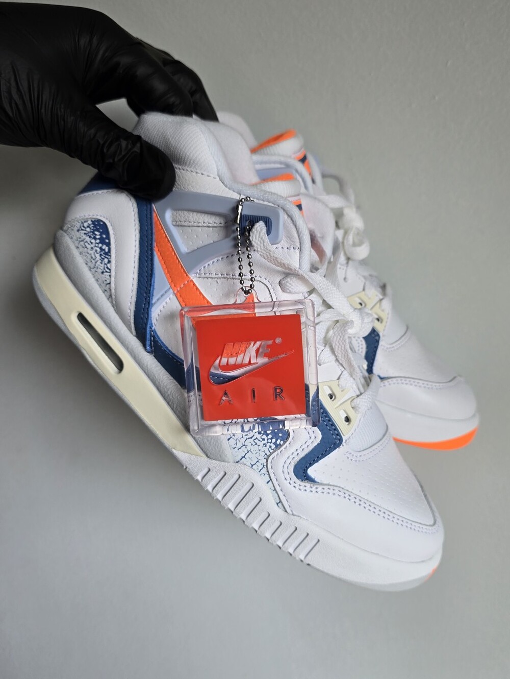 Nike Air Tech Challenge II 2 Stone Blue Tart Agassi FZ9033-101 Size 11.5